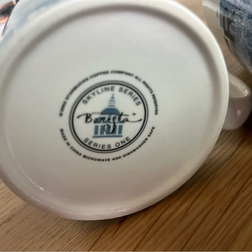 Starbucks Sacramento and San Francisco City Mugs